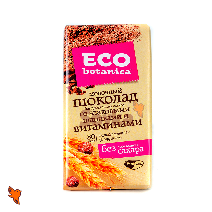 Eco Botanica шоколад без сахара состав