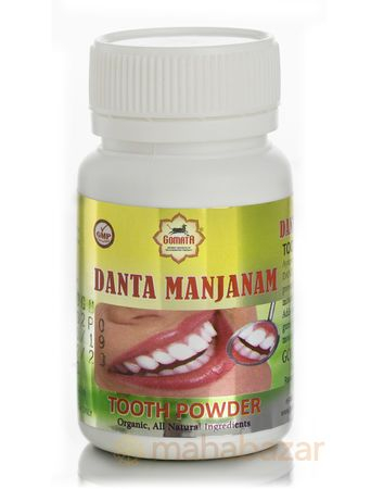 Зубной порошок Дента Манджанам, 50 г, производитель Гомата