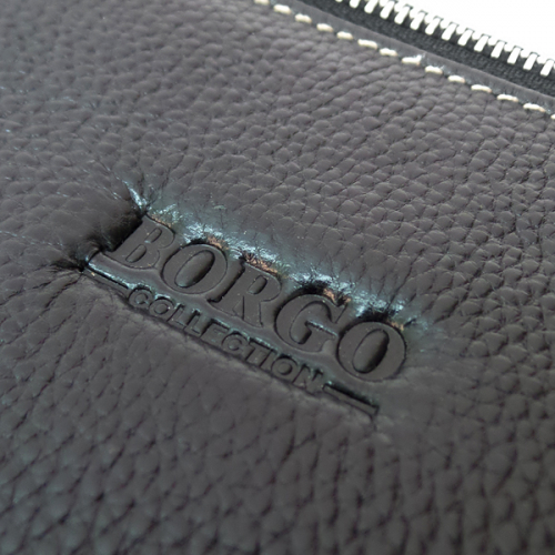 Мужская сумка Borgo Antico. Кожа. 60333/60973 black NN