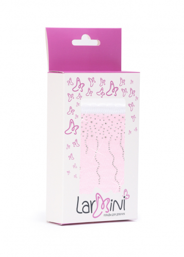 LARMINI Гольфы LR-G-158761, цвет розовый/белый