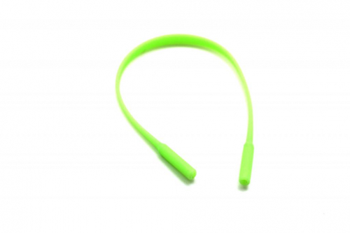 шнурок-резинка для очков детский (20 см) зеленый