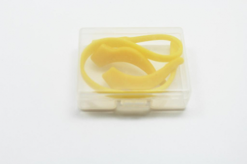 набор z- стопперы и резинка для фиксации очков желтый