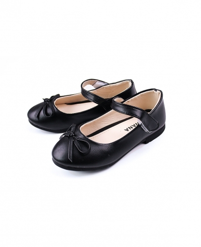 Туфли для девочки черные,размер 31-36 2659-ПОБ16