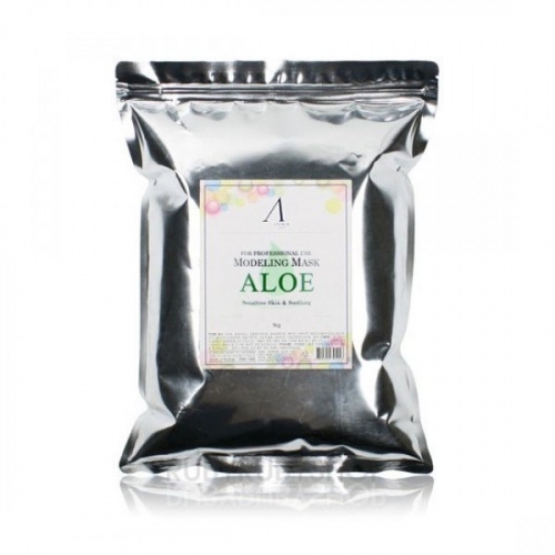 Маска альгинатная с экстрактом алоэ успокаивающая (пакет) Aloe Modeling Mask / Refill 1кг