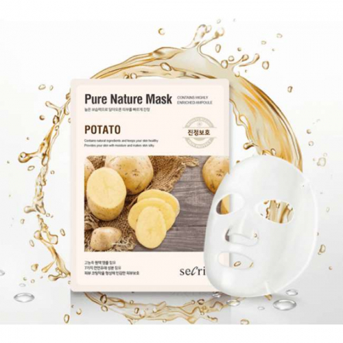 Маска для лица тканевая Secriss Pure Nature Mask Pack-Potato 1шт