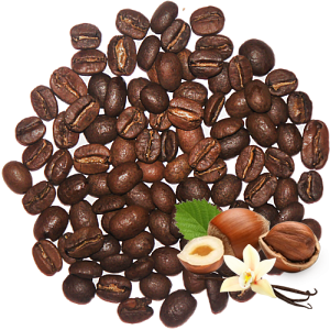 кофе Ванильно-ореховый в зернах