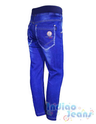 Модные джинсы-стрейч для мальчиков