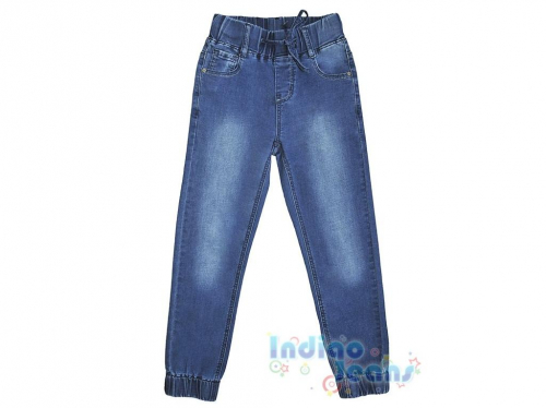 Стильные джинсы-джоггеры для мальчиков, арт. М13724