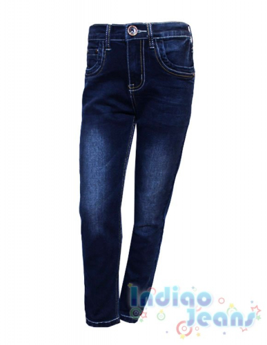 Модные джинсы-стрейч для мальчиков