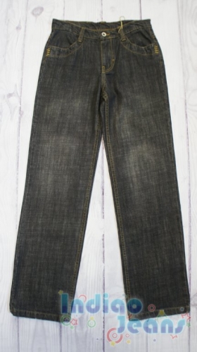 Серо-черные джинсы для мальчиков