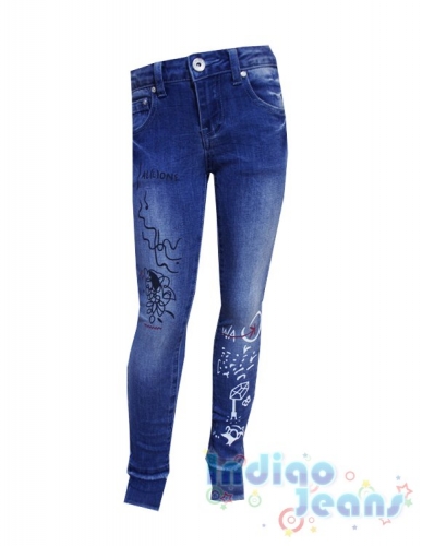 Модные джинсы  для девочек