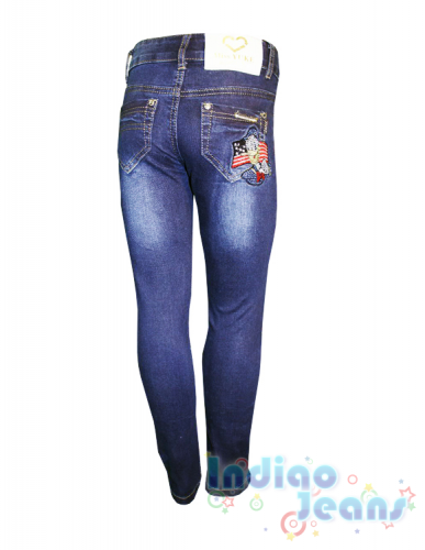  770 р.Стильные джинсы для девочек