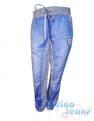  847 р.Стильные комбнированные джинсы для мальчиков