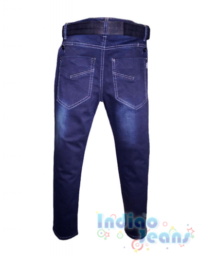  792 р.Стрейчевые джинсы с пуговицами для мальчиков