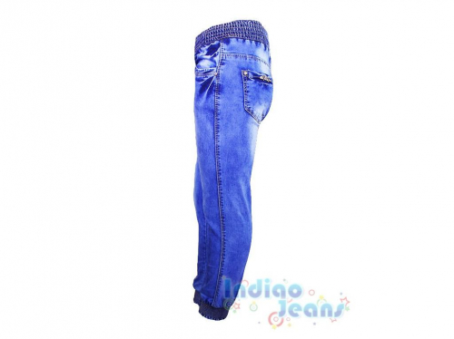 Модные джинсы на резинках для девочек
