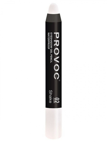Provoc Eyeshadow Pencil 02 Тени-карандаш водостойкие (жемчужный, шиммер)