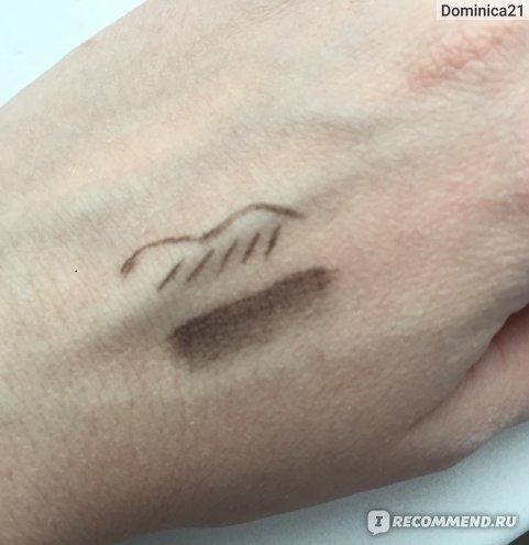 PROVOC Eye Brow Liner 102 Seductive Гелевая подводка в карандаше для бровей (коричневый)	