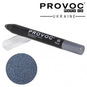 Provoc Eyeshadow Pencil 03 Тени-карандаш водостойкие (мокрый асфальт, шиммер)