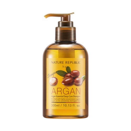 Шампунь для интенсивного ухода с аргановым маслом NATURE REPUBLIC Argan Essential Deep Care Shampoo