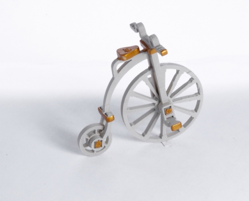 Елочная игрушка - Ретро велосипед 1013 Classic