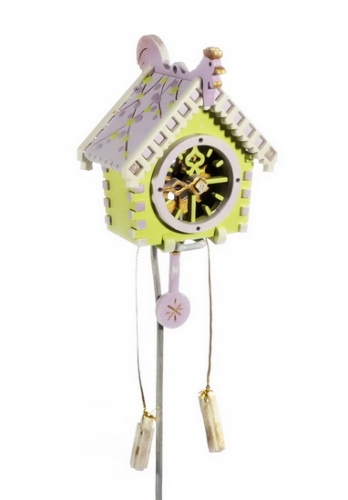 Елочная игрушка, сувенир - Часы с маятником 90YY61-504
