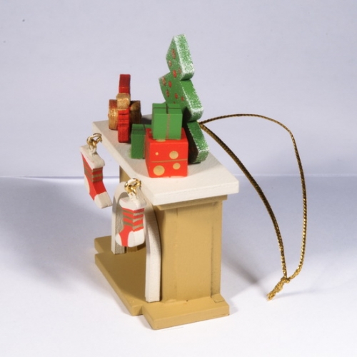 Елочная игрушка - Камин 290-3 P Tree