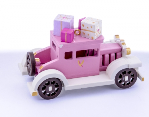 Елочная игрушка, сувенир - Машинка легковая 3015