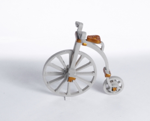 Елочная игрушка - Ретро велосипед 1013 Classic