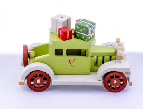 Елочная игрушка, сувенир - Машинка легковая 90YY61_504