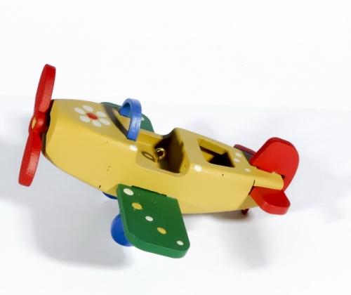 Елочная игрушка - Самолет Моноплан 290-3 Green Wings