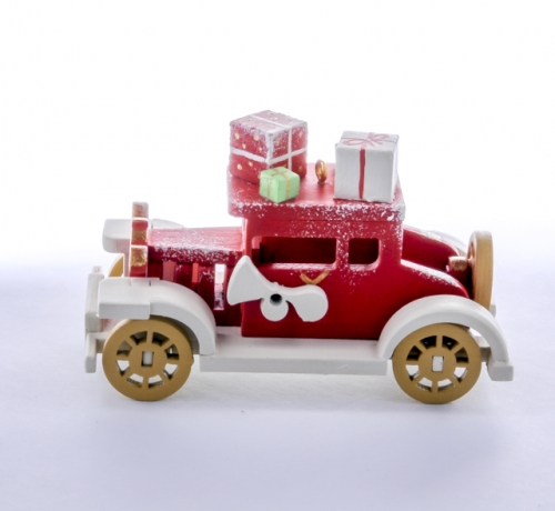 Елочная игрушка, сувенир - Машинка легковая 3020