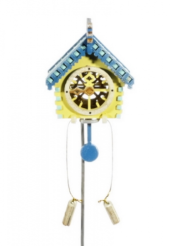 Елочная игрушка, сувенир - Часы с маятником 270-1