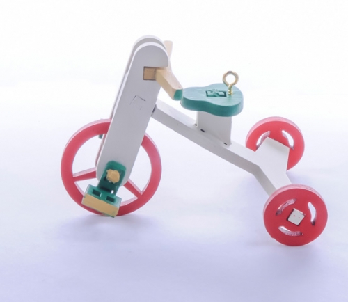 Елочная игрушка - Детский велосипед 1013 Classic Red Wheels
