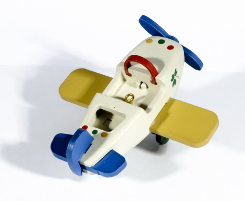 Елочная игрушка - Самолет Моноплан 1013