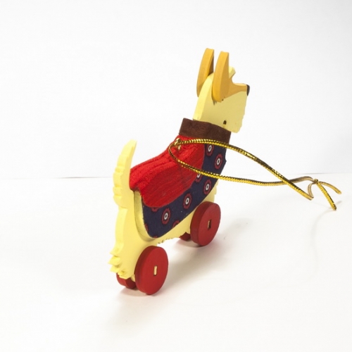 Елочная игрушка - Скотч желтый 270-1