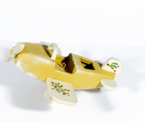 Елочная игрушка - Самолет Моноплан 290-3