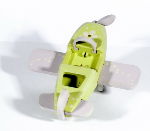 Елочная игрушка - Самолет Моноплан 90YY61-504