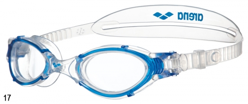 Очки для плавания NIMESIS CRYSTAL M clear/clear/blue (21)