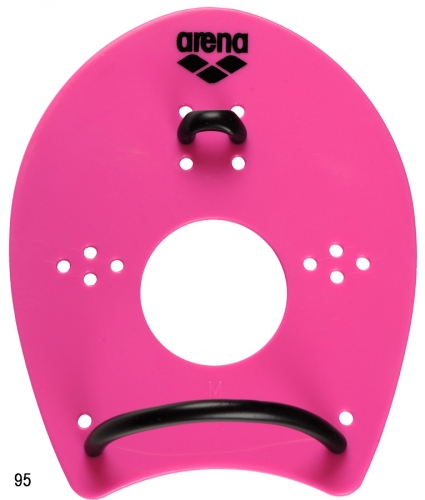 Лопатки для плавания ELITE HAND PADDLE pink/black (20-21)