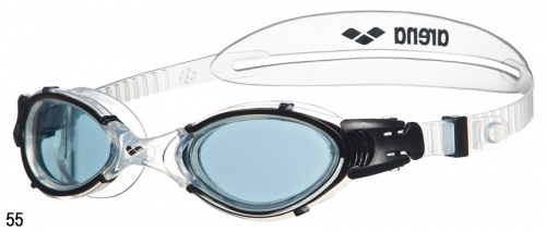 Очки для плавания NIMESIS CRYSTAL M smoke/clear/black (20-21)