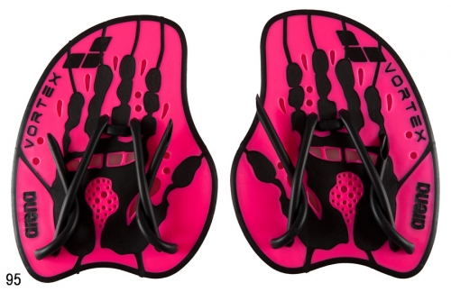 Лопатки для плавания VORTEX EVOLUTION HAND PADDLE pink/black (20-21)