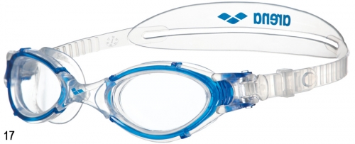 Очки для плавания NIMESIS CRYSTAL L clear-clear-blue (21)