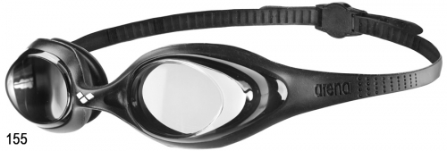 Очки для плавания SPIDER clear-black-black (20-21)