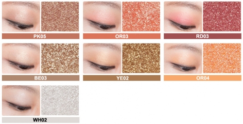Тени для век с глиттером Saemmul Single Shadow(Glitter) 1,6гр