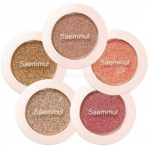 Тени для век с глиттером Saemmul Single Shadow(Glitter) 1,6гр