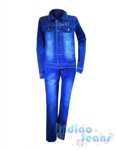  2827 р.Стильный джинсовый костюм для мальчиков