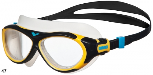 Очки для плавания OBLO JR clear/yellow/black (21)
