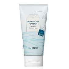 Пенка увлажняющая очищающая с экстрактом чайного дерева Healing Tea Garden Tea Tree Cleansing Foam 150мл