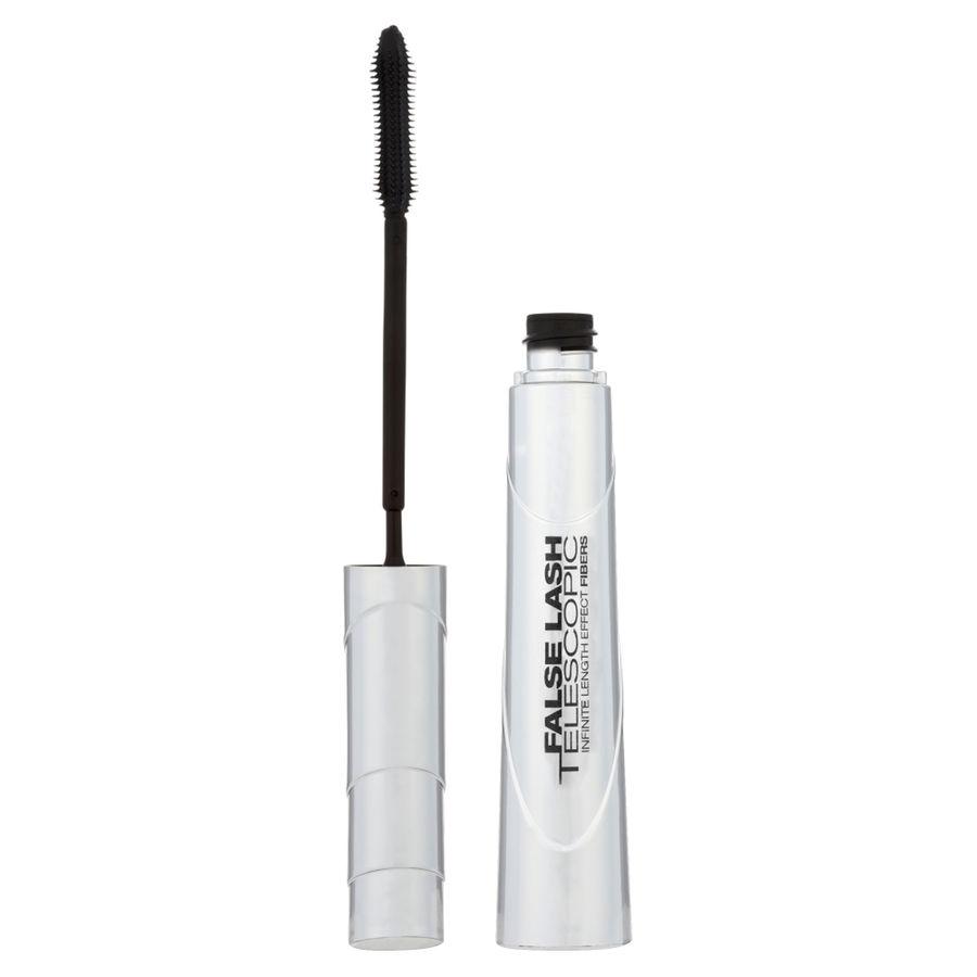 2 L'Oreal. Тушь д/ресниц TELESCOPIC ФЕЛС ЛЕШ магнетик блек ЭФФЕКТ НАКЛ. РЕСНИЦ(серебр. фл.)
