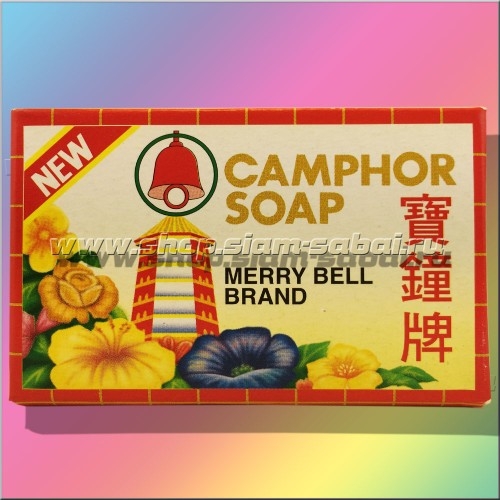 Камфорное безсульфатное мыло Мерри Белл. 80